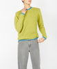 Slaney Crew Neck Sweater Chartreuse