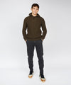 Owenroe Ribbed Troyer Sweater Forest Marl