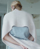 Wide Leg Jersey Trousers Soft Grey