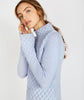 Trellis Sweater Powder Blue