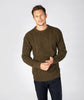 Carraig Luxe Aran Sweater Loden