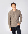 Carraig Luxe Aran Sweater Rocky Ground
