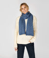 Luxe Ribbed Scarf Blue Ocean