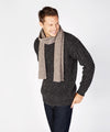 Luxe Ribbed Scarf Rocky Ground