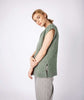 Fennel' Oversized Aran Sweater Vest Apple