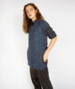 Fennel Oversized Aran Sweater Vest Dark Denim