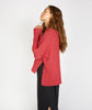 Sorrell Cropped Aran Sweater Coral