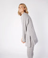 Jersey Edge to Edge Cardigan Soft Grey