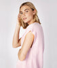 Round Neck Jersey Vest Blush