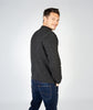Mens Knitted zipped cardigan Graphite