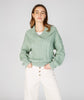 'Aster' Shawl Collar Oversized Sweater Sage Marl