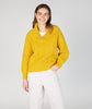 'Aster' Shawl Collar Oversized Sweater Sunflower