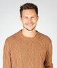 Cosan Crew Neck Sweater Nutmeg