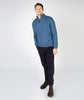 Diamond Troyer Sweater Harbour Blue