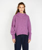 Wilde Slouchy Funnel Neck Sweater Orchid