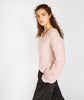 Hapenny Horseshoe Sweater Pink Mist