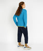 Slaney Crew Neck Sweater Forget-Me-Not Blue