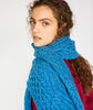 Lombard Diamond Scarf Forget-Me-Not Blue